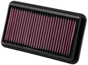 Fiat Sedici Drop-In Air Filter - K&N Engineering - High-Flow Reusable Drop-In (Oiled Cotton) - `06-`10